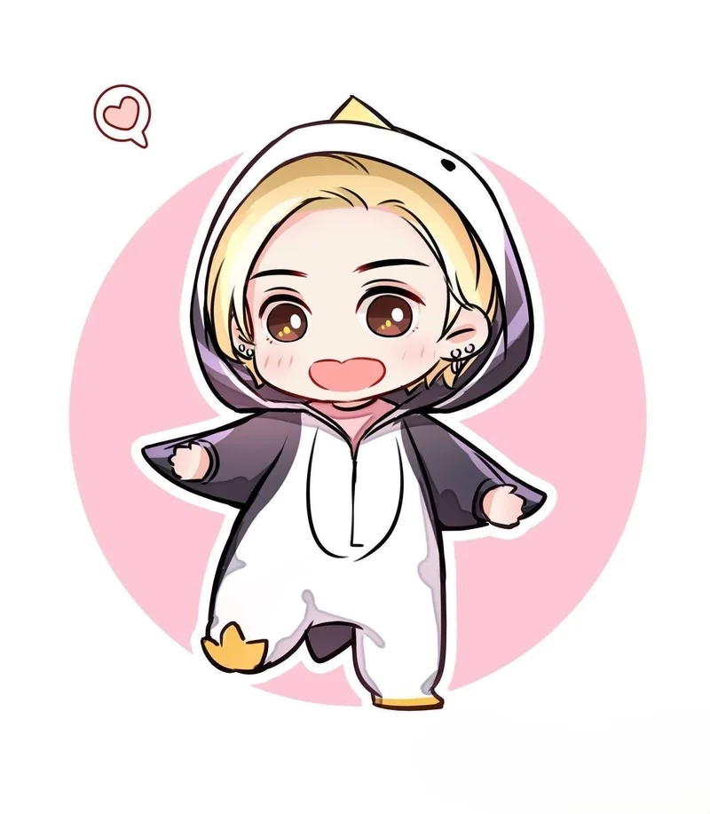 Hình nền anime chibi nam sẽ làm cho màn hình của bạn thêm phần sinh động