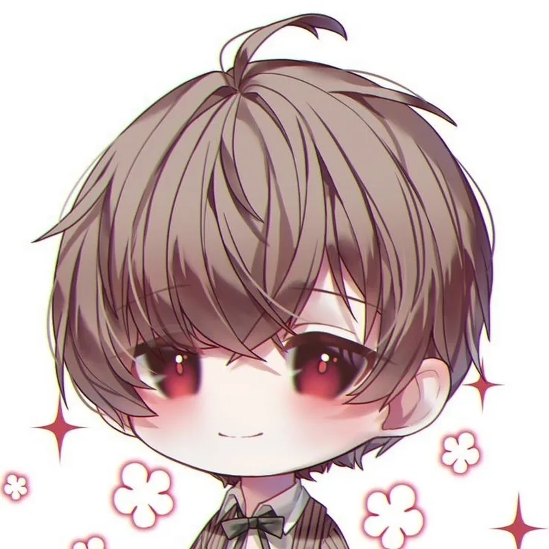 Anime chibi nam cute là hình mẫu lý tưởng cho những ai yêu thích sự dễ thương