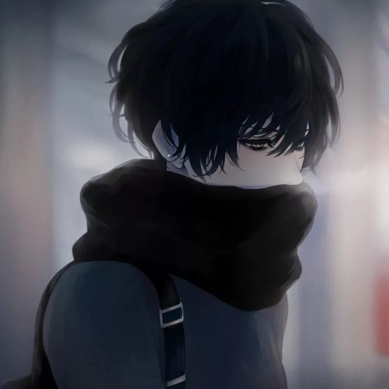 Hình ảnh anime nam buồn mang đến cảm xúc chân thật và sâu lắng