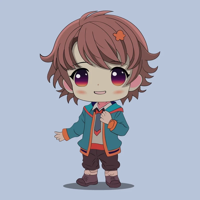 Hình ảnh anime nam cute mang đến niềm vui cho người hâm mộ