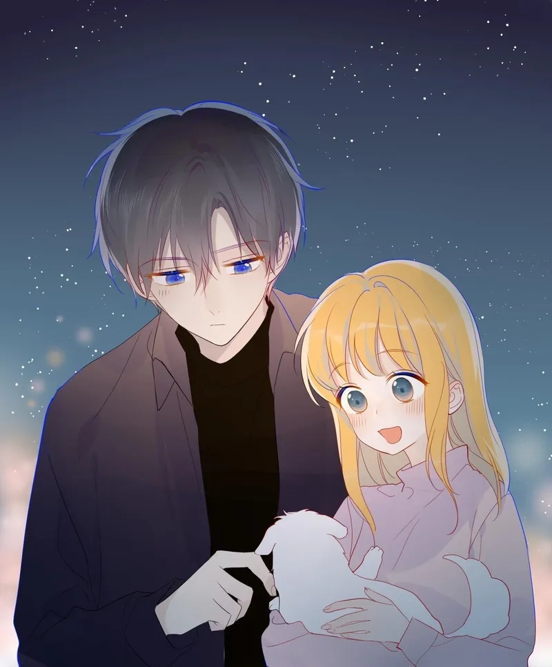 Ảnh anime nam nữ cute là lựa chọn lý tưởng cho những ai yêu thích sự ngọt ngào