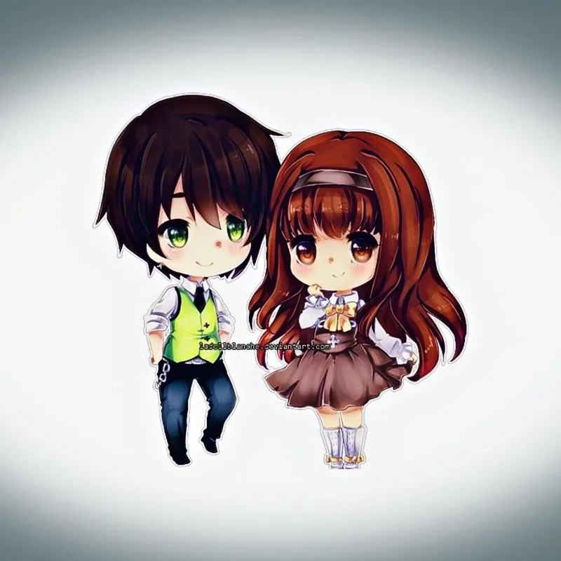 Avatar ảnh cặp đôi anime chibi cute sẽ giúp bạn nổi bật trên mạng xã hội