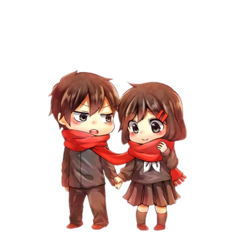 Chibi cặp đôi dễ thương sẽ làm cho bạn cảm thấy vui vẻ hơn