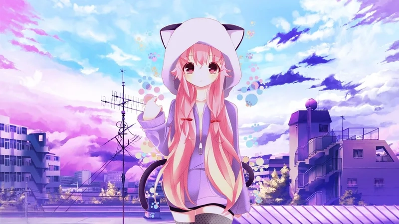 Ảnh nền máy tính anime cute sẽ khiến bạn cảm thấy vui vẻ hơn