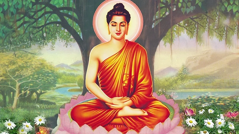 Ảnh phật thích ca mô ni mang đến sự tĩnh tâm và trí tuệ cho người xem
