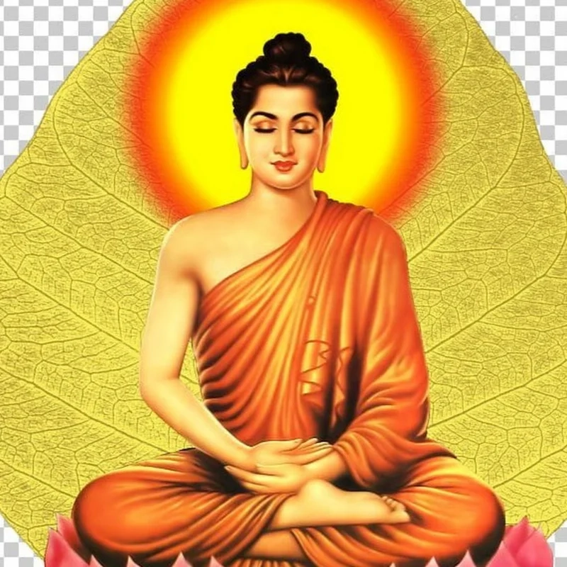 Ảnh phật thích ca 3D mang đến chiều sâu và sự sống động cho không gian