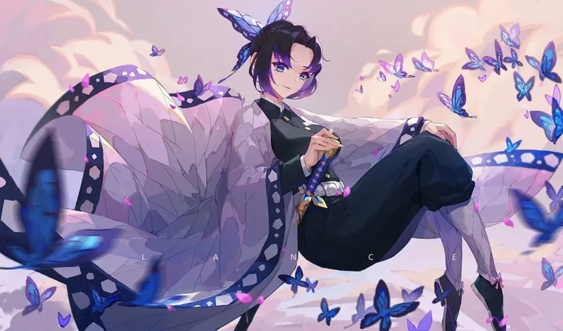 Ảnh nền Shinobu cute sẽ làm cho màn hình của bạn thêm phần sinh động