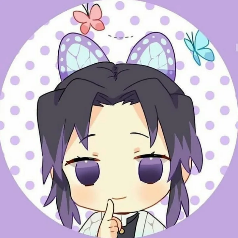 Kochou Shinobu chibi dễ thương là lựa chọn hoàn hảo cho fan anime