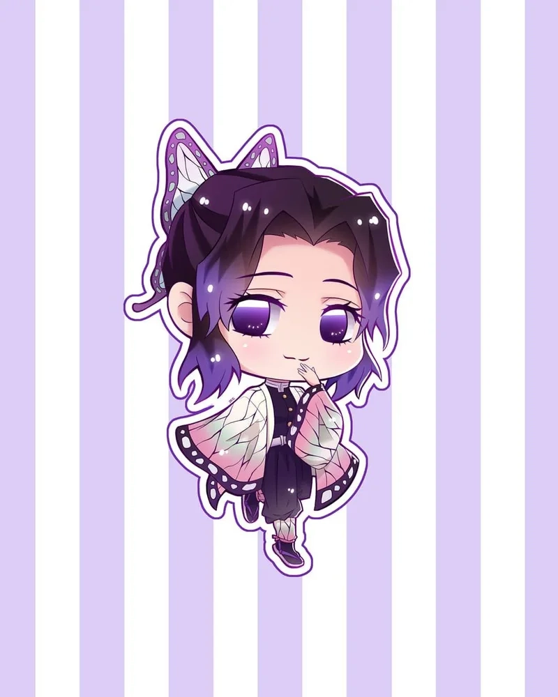 Shinobu chibi cute mang đến những khoảnh khắc đáng yêu không thể quên