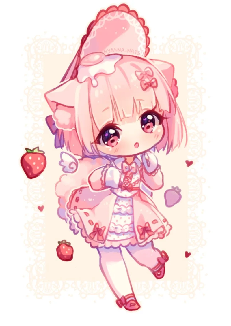 Dễ thương cute anime chibi mang đến những khoảnh khắc đáng yêu