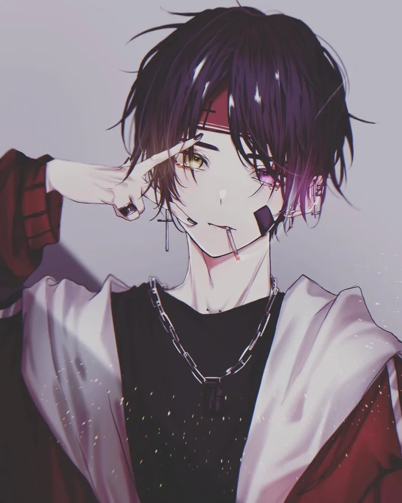 Ảnh anime ngầu lạnh lùng nam thể hiện sự mạnh mẽ và quyết đoán