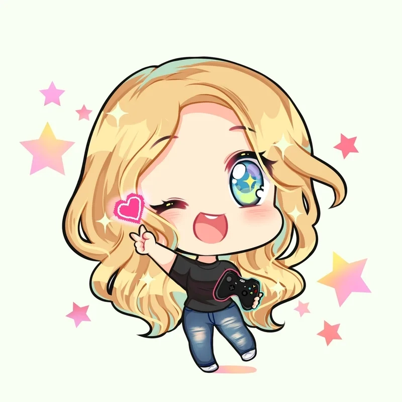 Hình ảnh anime nữ cute thể hiện sự ngọt ngào và dễ thương
