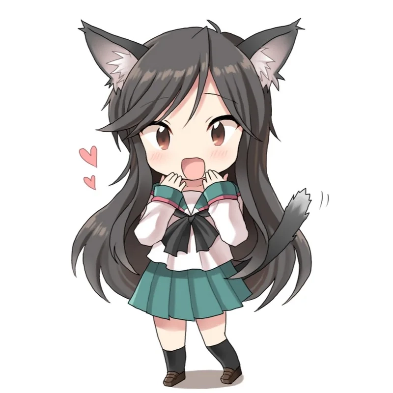 Ảnh anime nữ cute ngầu thể hiện sự mạnh mẽ và cá tính