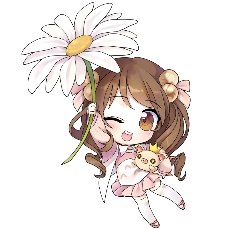 Ảnh anime nữ cute đơn giản mang đến sự tươi mới cho bộ sưu tập
