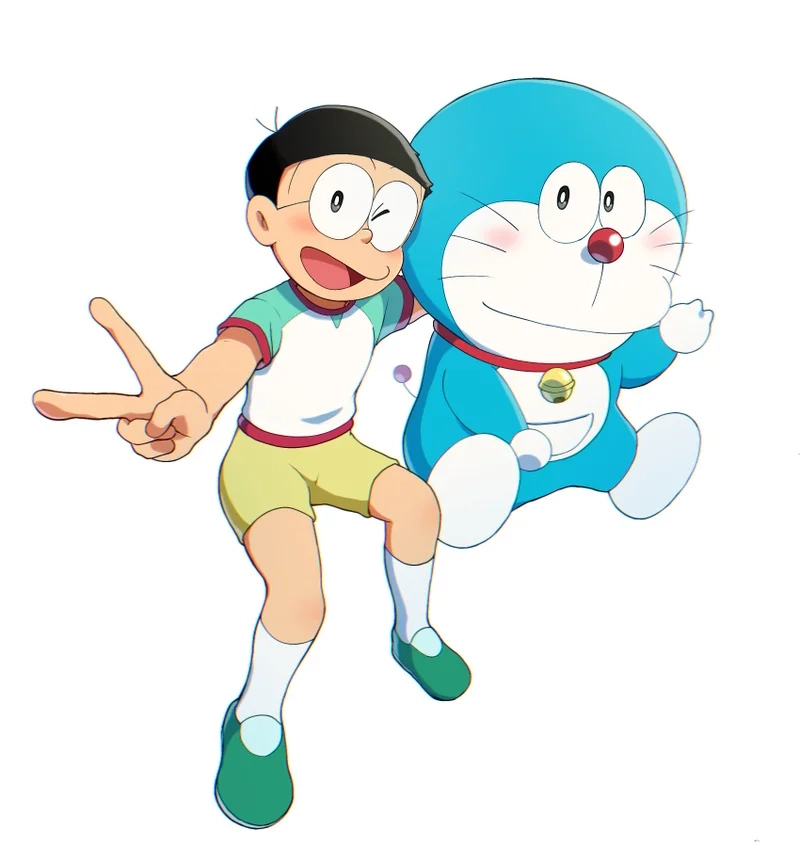 Tôi muốn coi doraemon và nobita để thư giãn và giải trí