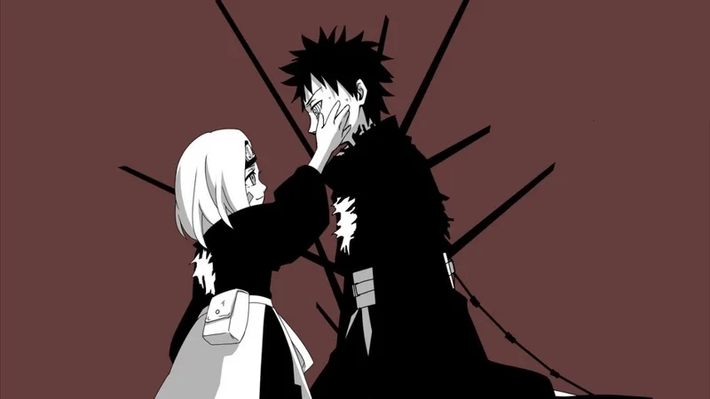 Hình ảnh anime 2 người thể hiện tình bạn và sự gắn kết