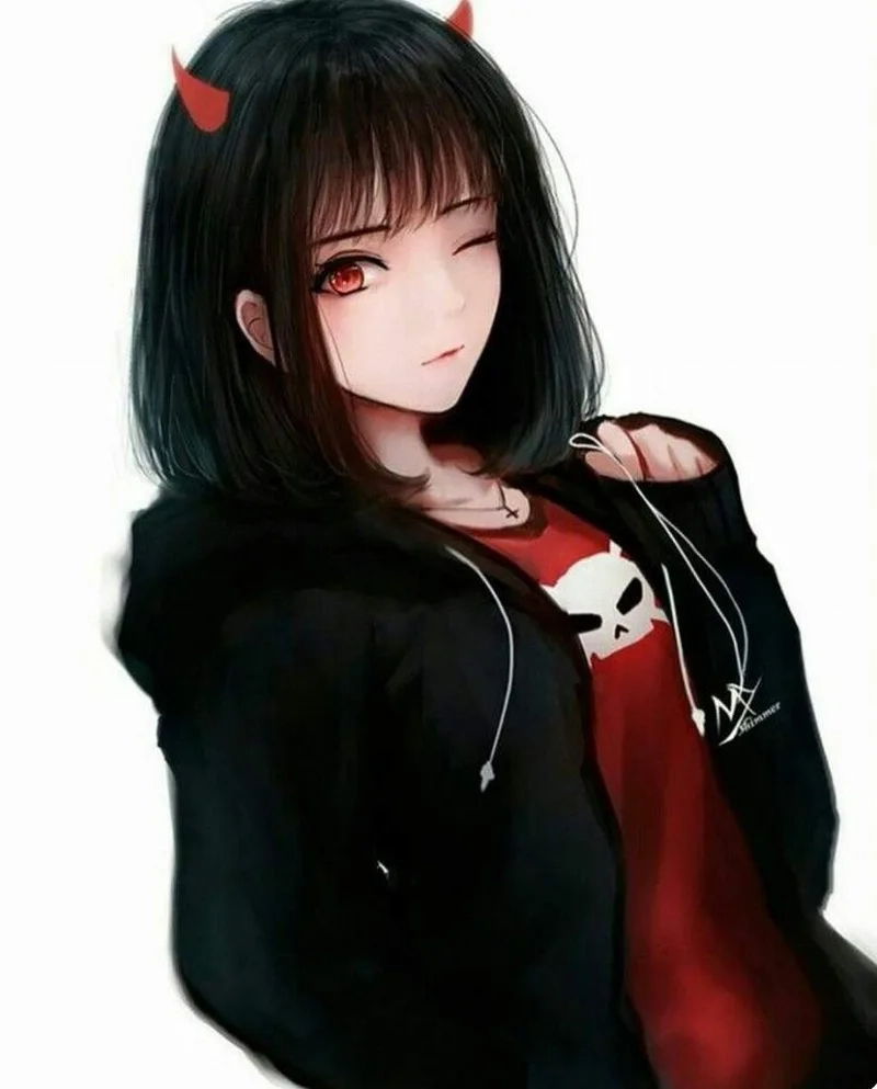 Hình ảnh anime ngầu cute nữ mang đến sự dễ thương và phong cách