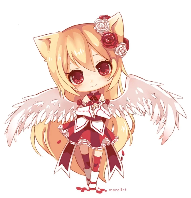 Hình ảnh chibi cute dễ thương mang đến sự ngọt ngào cho người xem