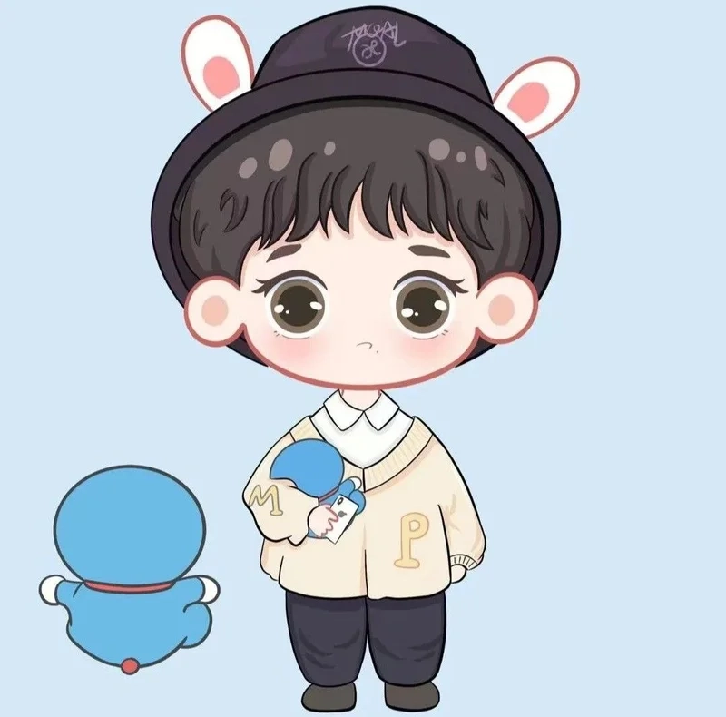 Ảnh chibi nam cute sẽ làm cho trang cá nhân của bạn thêm sinh động