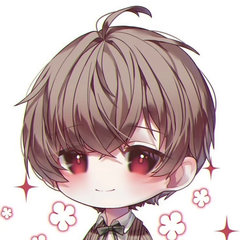 Hình ảnh chibi nam cute đơn giản sẽ làm cho bạn cảm thấy thoải mái