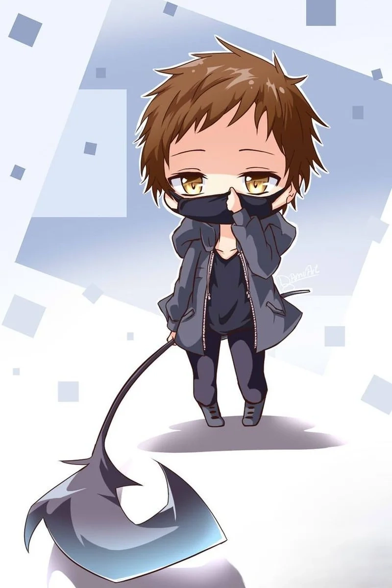 Hình chibi nam ngầu sẽ khiến bạn cảm thấy phấn khích