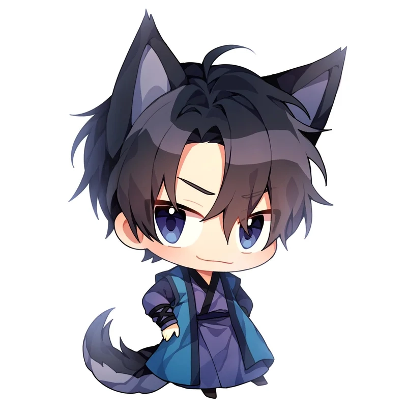 Avatar chibi nam mang đến sự dễ thương cho trang cá nhân