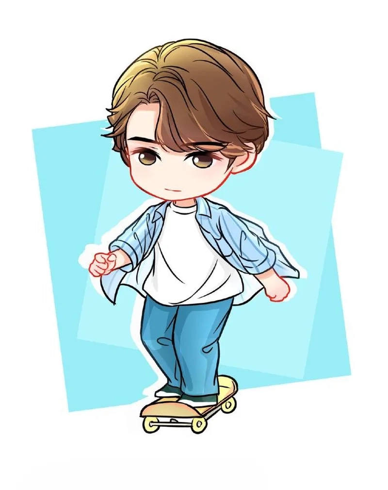 Ảnh chibi nam đẹp sẽ khiến bạn không thể rời mắt