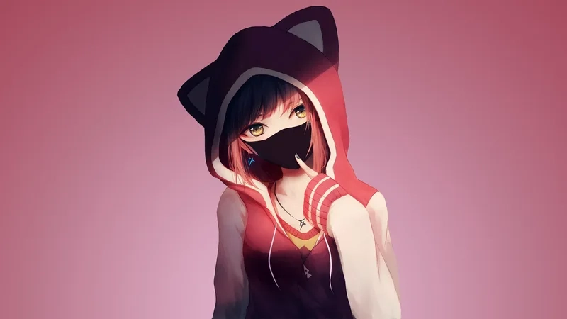 Hình nền anime ngầu nữ cute sẽ làm bạn cảm thấy dễ chịu hơn
