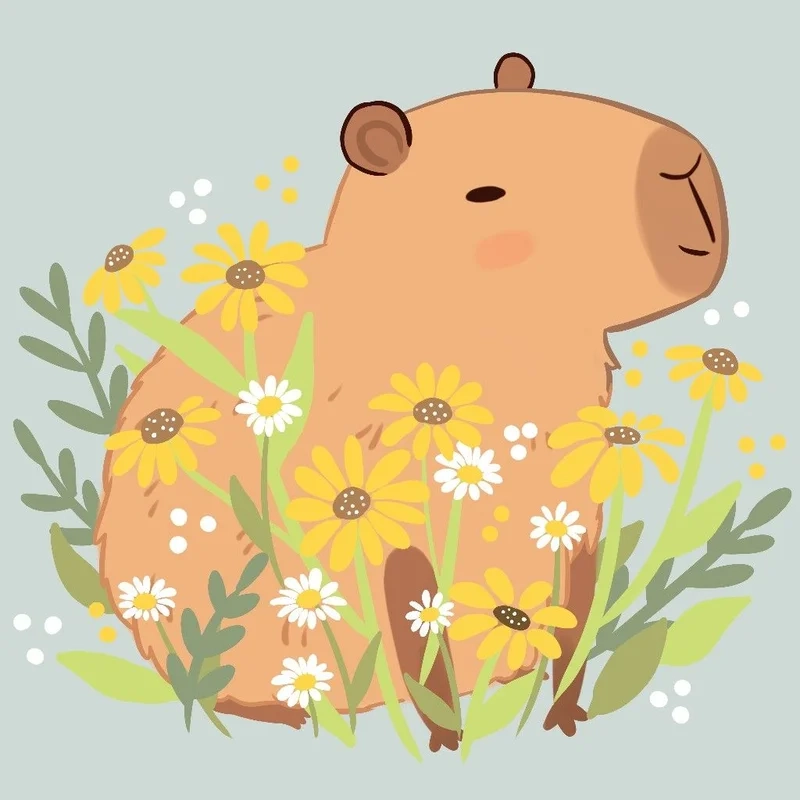 4K capybara mang đến sự sắc nét và sống động cho màn hình