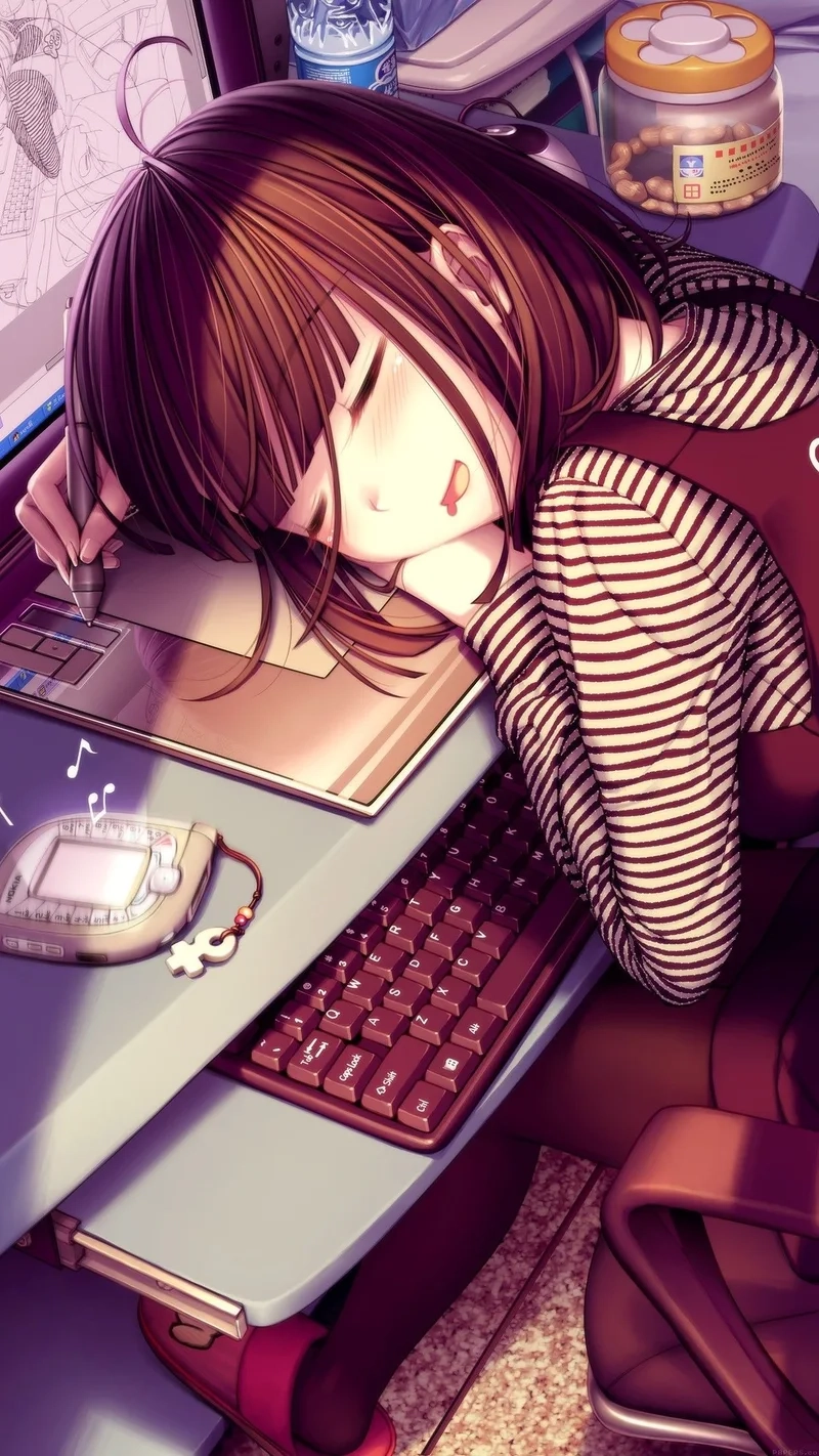 Hình nền điện thoại anime cute sẽ làm cho thiết bị của bạn thêm phần sinh động