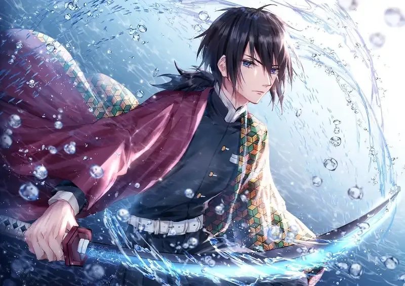Ngắm giyuu 6 múi mạnh mẽ chuẩn anime Nhật