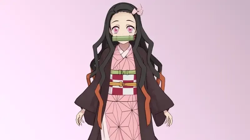 Tạo hình nezuko avatar cực ngầu cho hồ sơ của bạn
