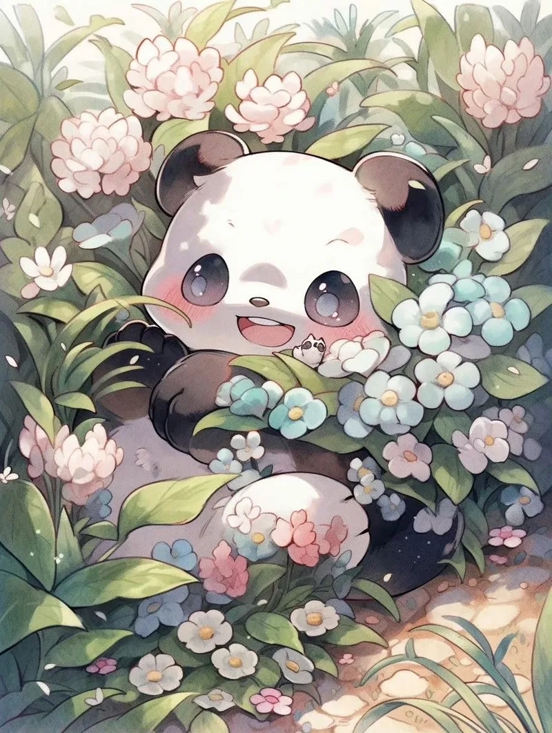 Hình ảnh gấu trúc chibi được tìm kiếm nhiều