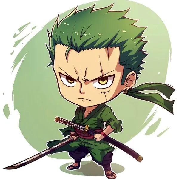 Chiêm ngưỡng cute zoro chibi siêu đáng yêu cho fan