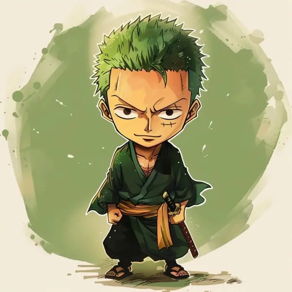 Tải ảnh zoro chibi ngầu nhất cho màn hình siêu chất