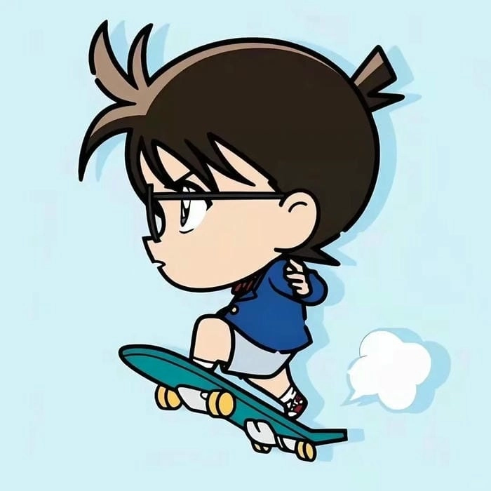 Sưu tầm conan chibi ảnh conan cute siêu dễ thương