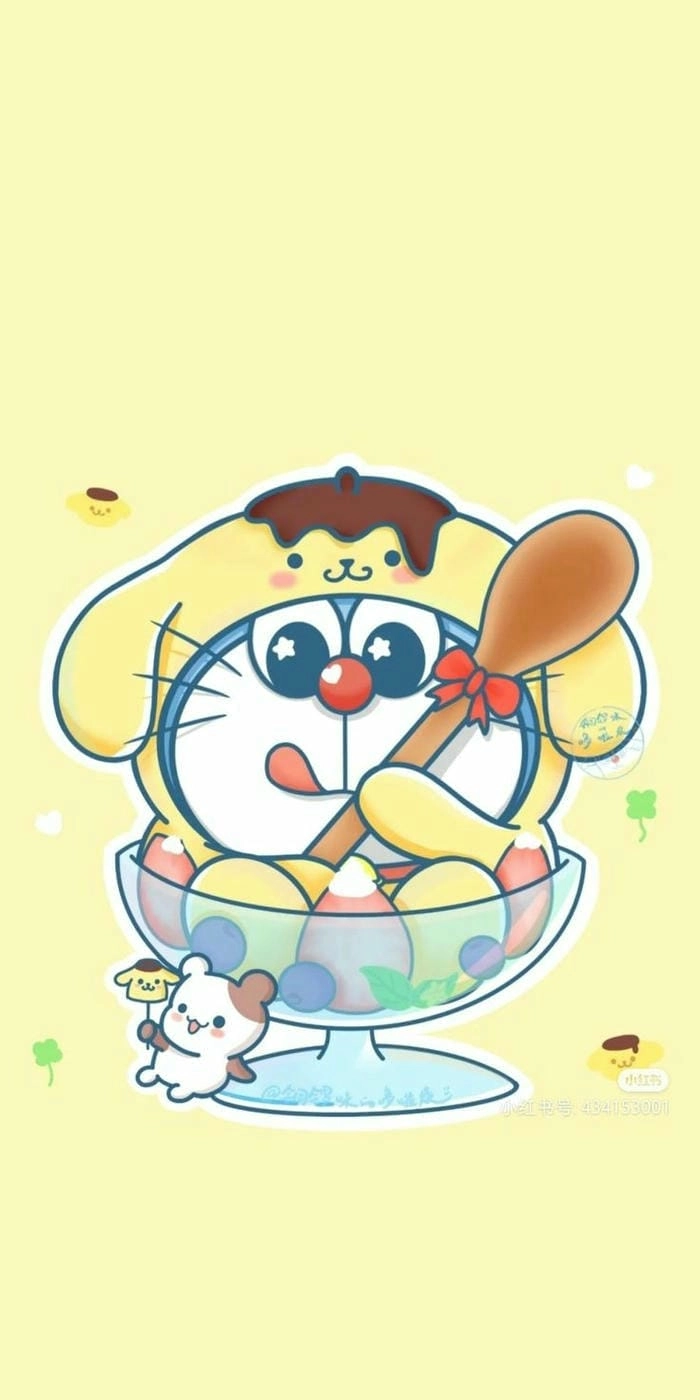 Cùng tải ảnh doraemon cute chibi siêu đáng yêu
