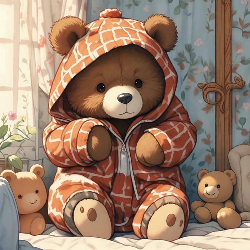Ngắm gấu mèo chibi đáng yêu và cực kỳ dễ thương