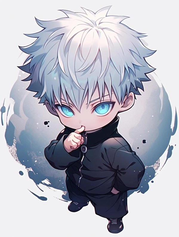 Hướng dẫn vẽ gojo chibi đơn giản tại nhà
