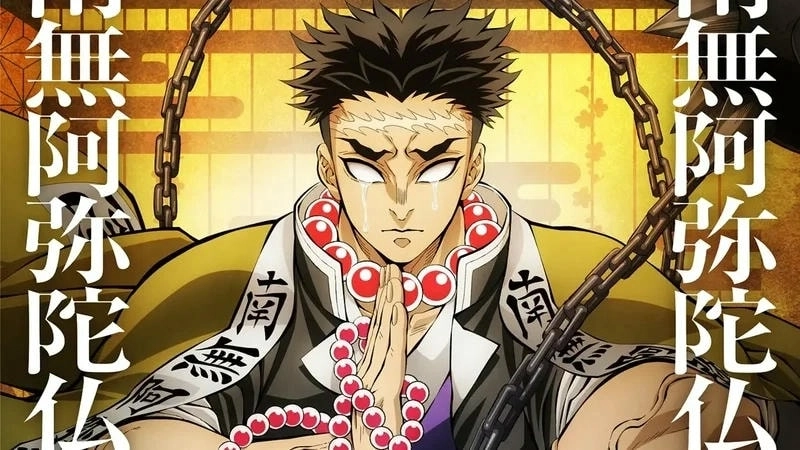 Hình ảnh gyomei himejima đầy uy lực và ấn tượng