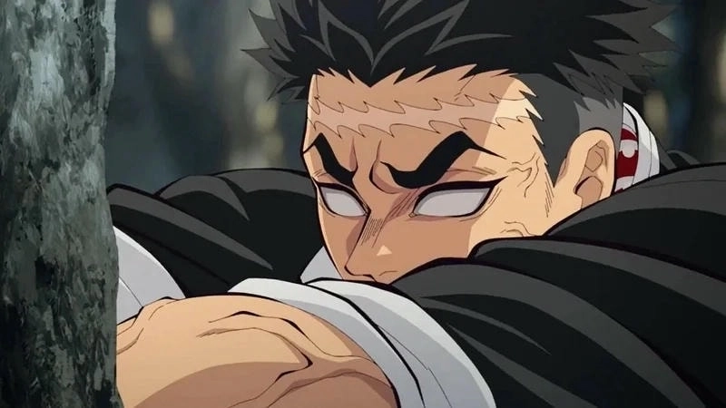 Hình ảnh ấn tượng của demon slayer gyomei đầy khí chất