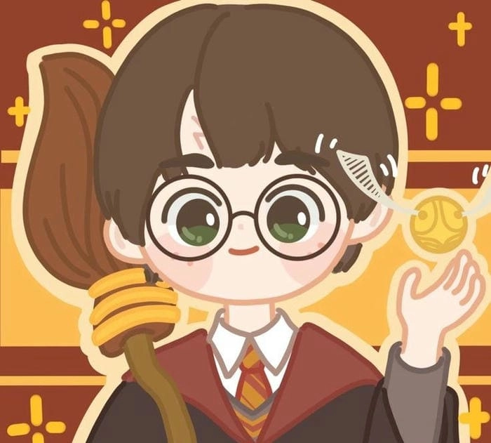 Tải ngay ảnh harry potter chibi cho màn hình điện thoại