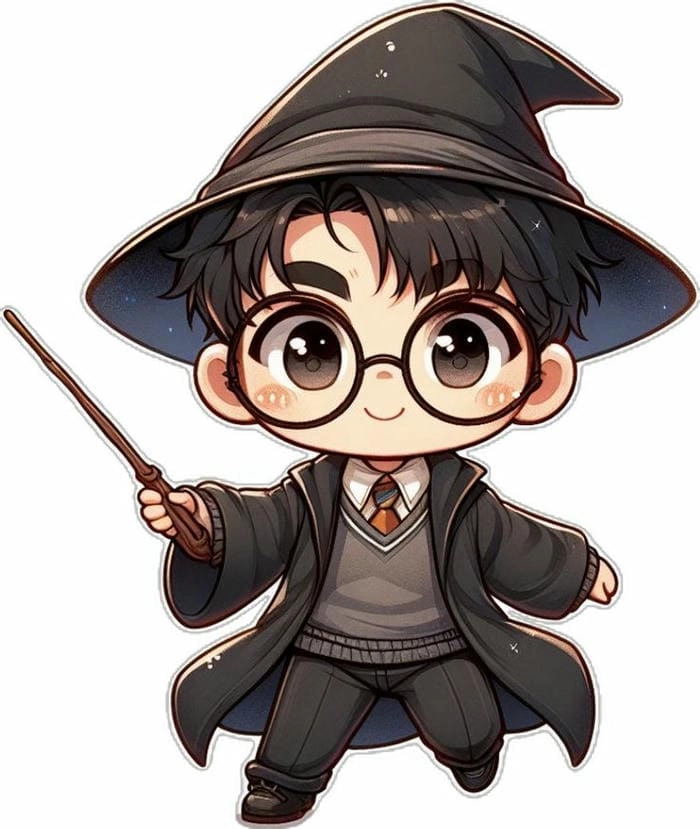 Xem ngay hình ảnh harry potter chibi sáng tạo độc đáo