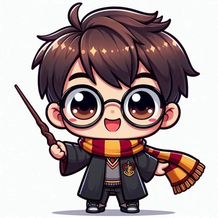 Thích thú với cute harry potter chibi chibi đáng yêu