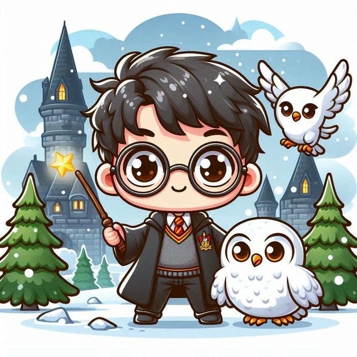 Khám phá phiên bản nhỏ nhắn harry chibi đáng yêu
