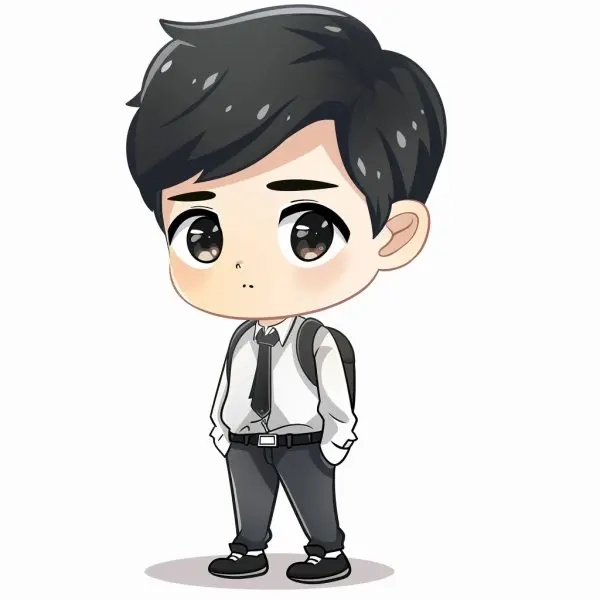 Khám phá hình chibi học sinh dễ thương siêu yêu cho tuổi học trò
