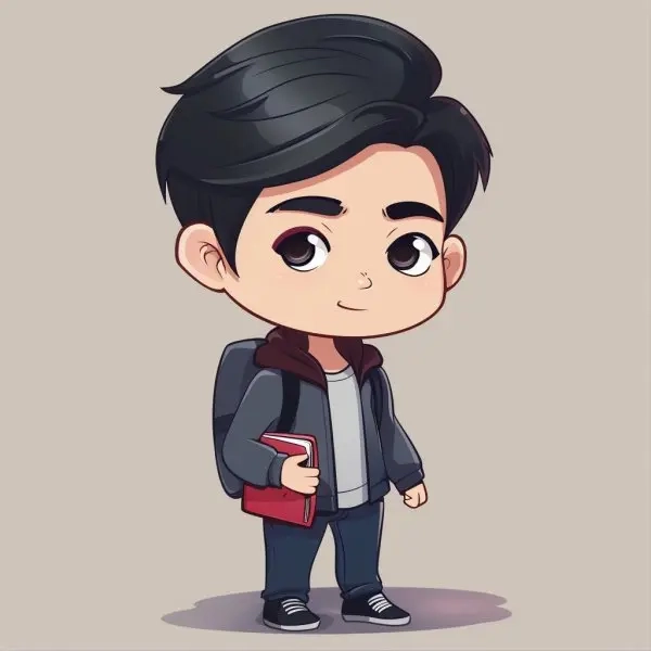 Ngắm hình học sinh chibi đáng yêu tạo cảm hứng học tập