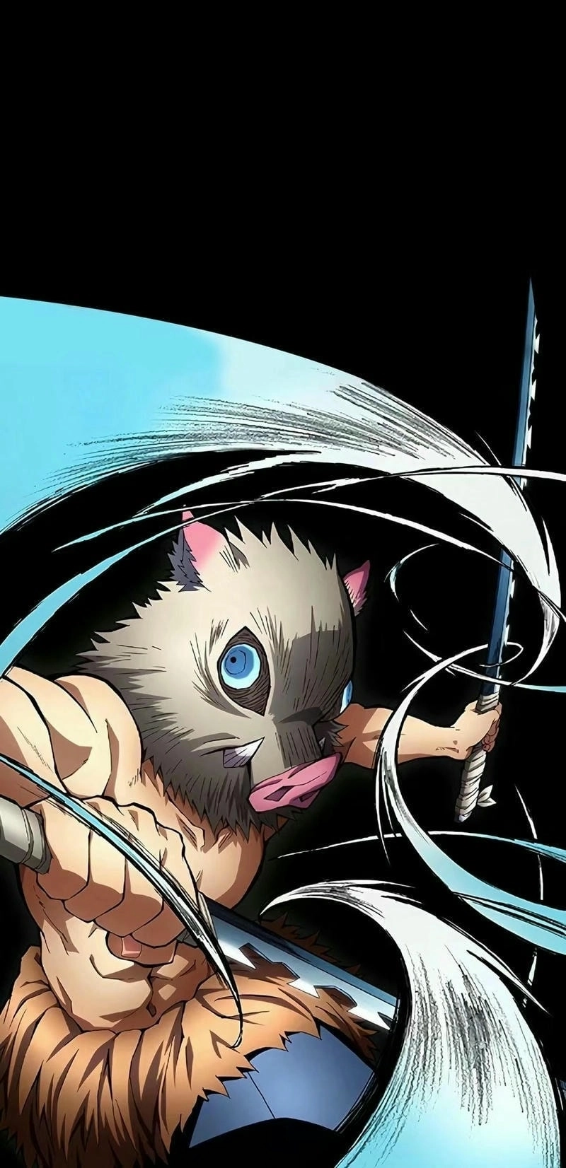 Cảm nhận kịch tính inosuke vs doma trong anime