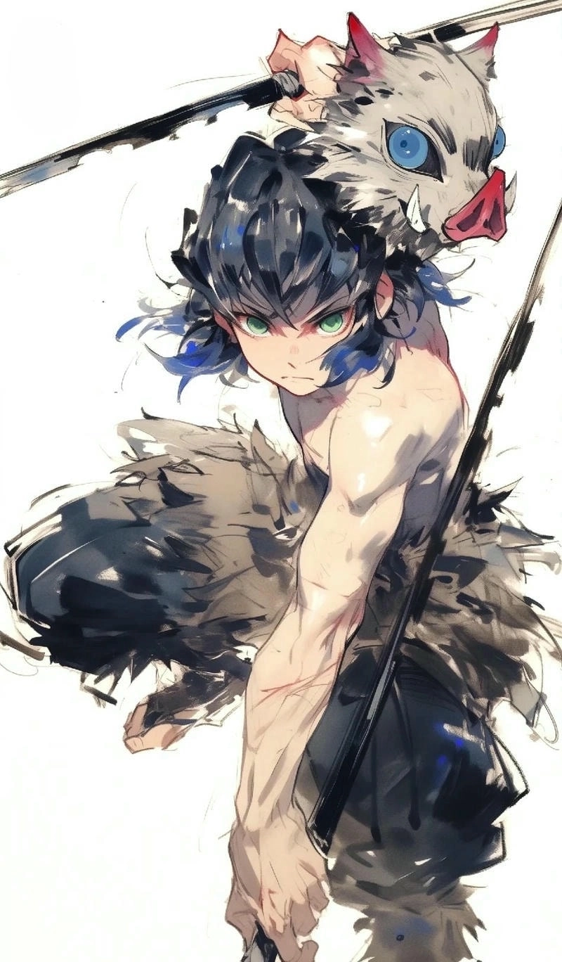 Tìm khoảnh khắc muichirou x inosuke siêu dễ thương