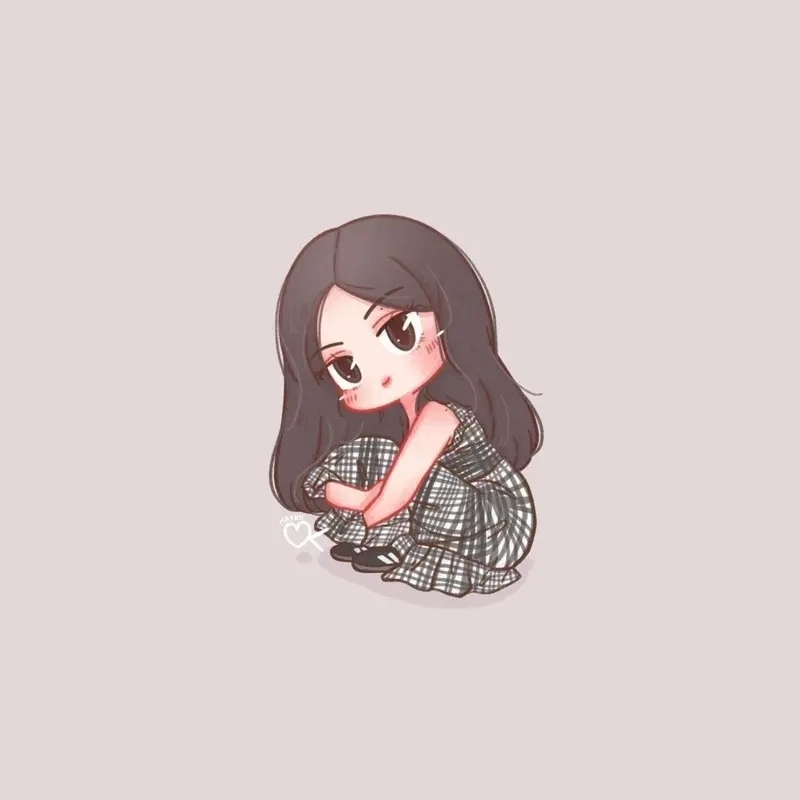 Hình ảnh jennie chibi khiến tim rung động